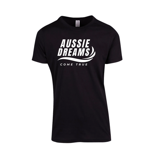 Black front flat lay