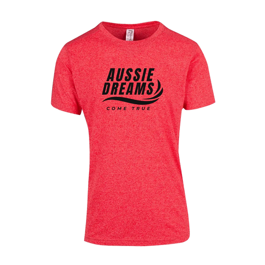 Heather Red front flat lay