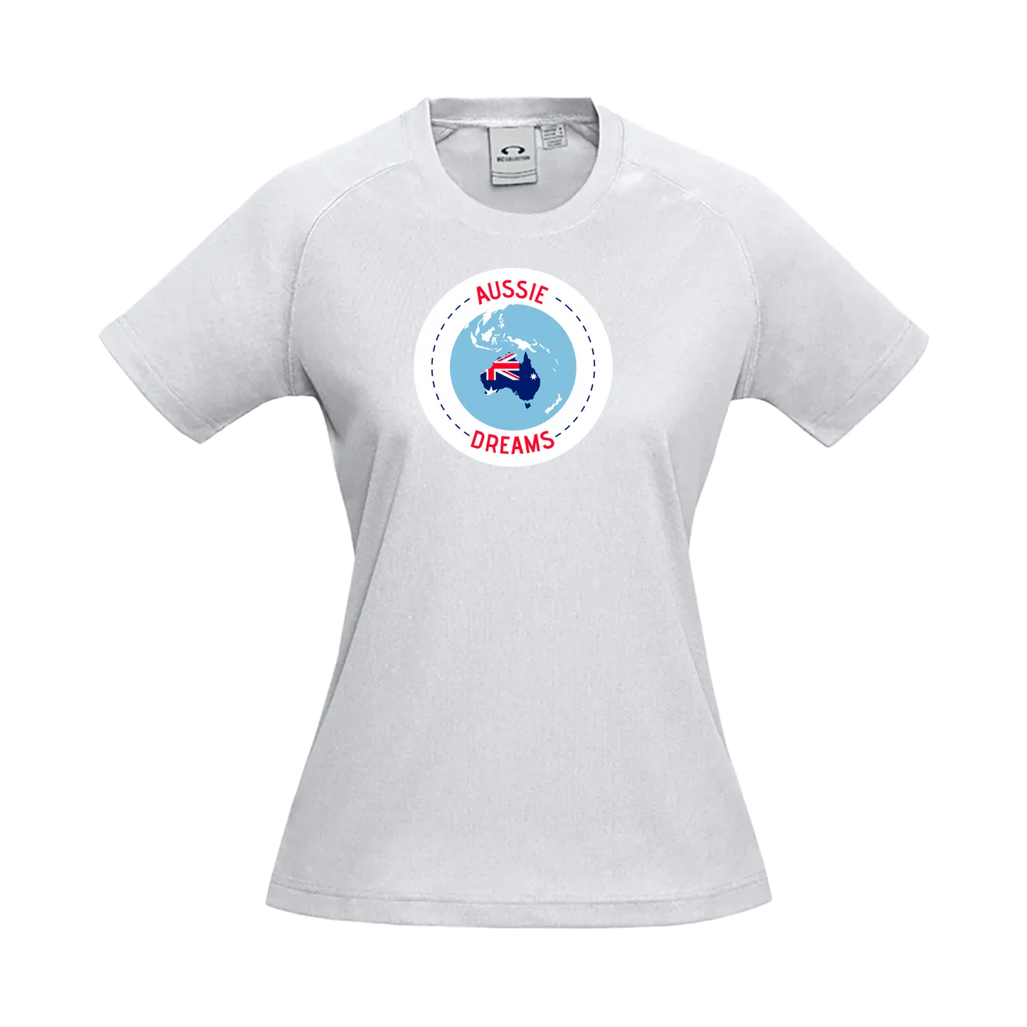 White front flat lay